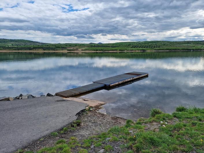 Popis foto: Jezero Milada